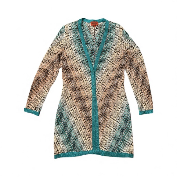 Missoni Metallic Sweater Coat - Picture 2 of 11